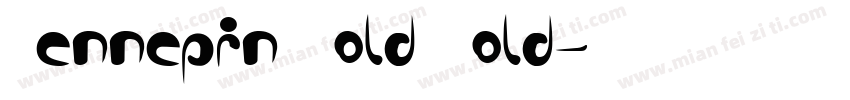 Hennepin Bold Bold字体转换